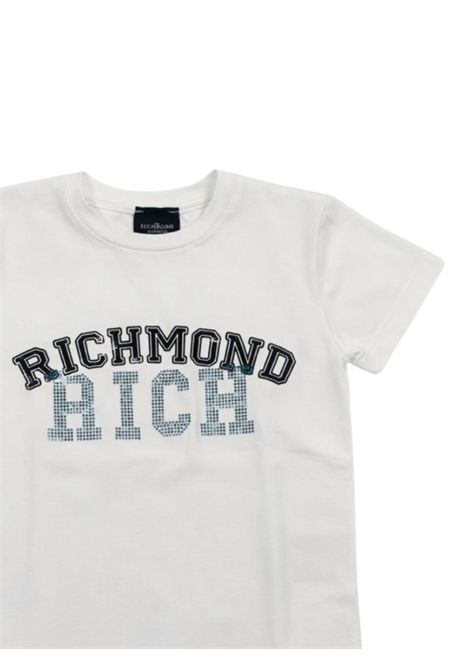 T-shirt bambina bianca JOHN RICHMOND | RGP25132TS/ANBIANCO